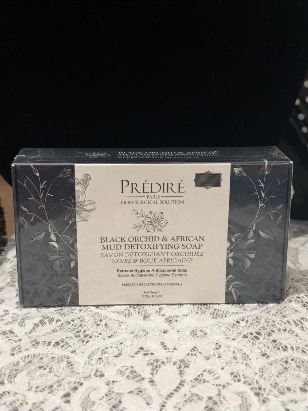 Prédiré Black Orchid & African Mud Detoxifying Soap
